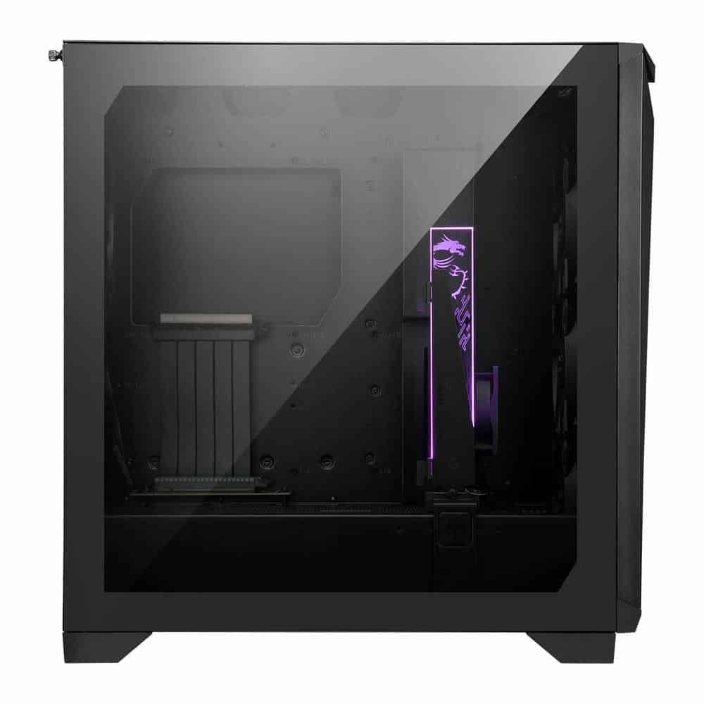 MSI MPG GUNGNIR 300P Airflow Black Mid Tower Tempered Glass PC Gaming Case